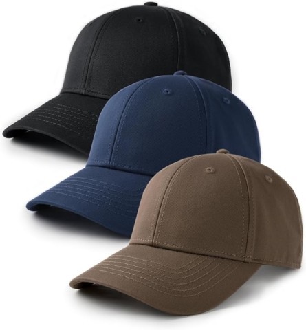 Mens Structured Baseball Cap