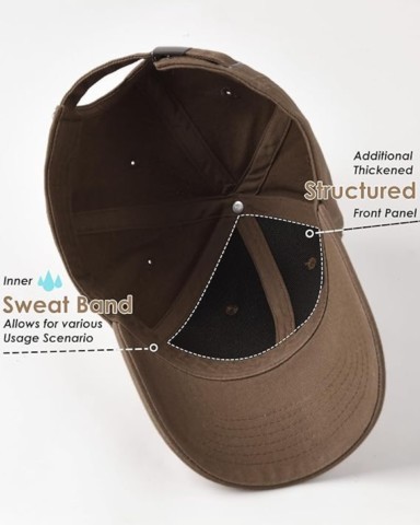 Mens Structured Baseball Cap